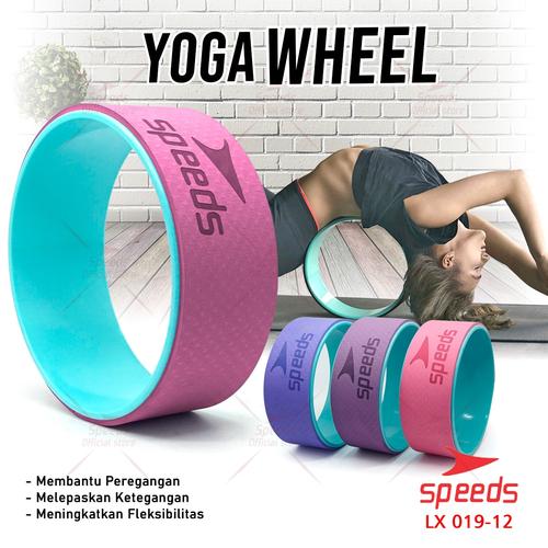 Gambar Yoga Wheel Alat Bantu Roda Yoga Tulang Rileks punggung Gym 33cm 020-2 - Ungu dari Speeds Official Store Kota Surabaya Tokopedia