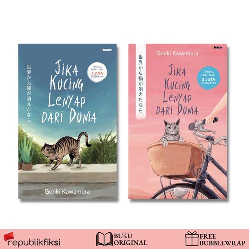 Gambar Jika Kucing Lenyap dari Dunia - Genki Kawamura - Baca - COVER PINK dari Republik Fiksi Kota Tangerang Selatan Tokopedia
