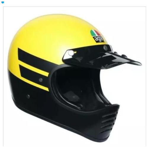 BLACK | HELM FULL FACE | HELM CAKIL AGV 