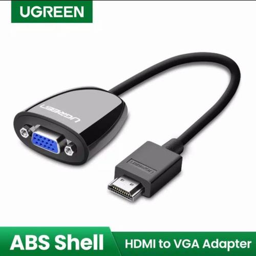 Jual Ugreen Vga to Hdmi Ugreen Converter Vga to Hdmi for PC Proyektor TV NO AUDIO40253