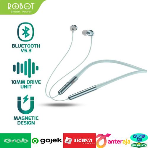 Jual Bluetooth Headset Neck band Robot 