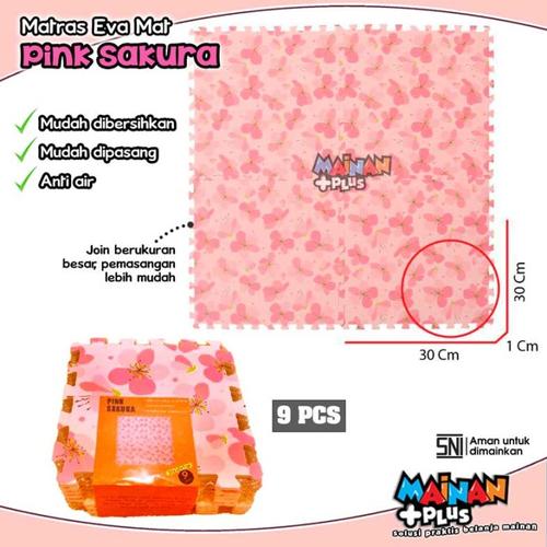 Gambar MATRAS ANAK BUSA EVA KARPET PUZZLE PREMIUM CARPET PINK SAKURA SNI dari MainanPlus Jakarta Barat Tokopedia