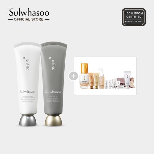 Gambar Sulwhasoo Pore Care & Brightening Care Mask Set dari Sulwhasoo Official Store Kota Tangerang Selatan Tokopedia