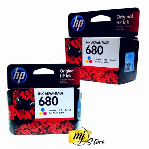 Jual HP 680 Original printer 1115,2135,3635,4535,5075, tri-colour - Jakarta  Selatan - CV. Mirah Jaya Store | Tokopedia
