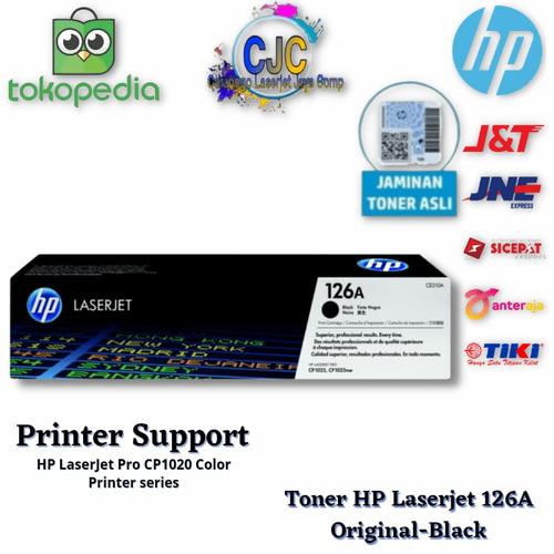 Jual TONER HP LASERJET 126A BLACK ORIGINAL CP1025NW, CM175NW CE310A BARU -  Jakarta Selatan - Caronggo Laserjet Jaya Comp | Tokopedia