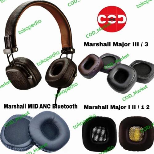 Jual Busa headphone Marshall MID ANC / Marshall Major I II III 1 2 3 Earpad  - Major 1 \u0026 2, Hitam 1pasang - Jakarta Barat - COD_Market | Tokopedia
