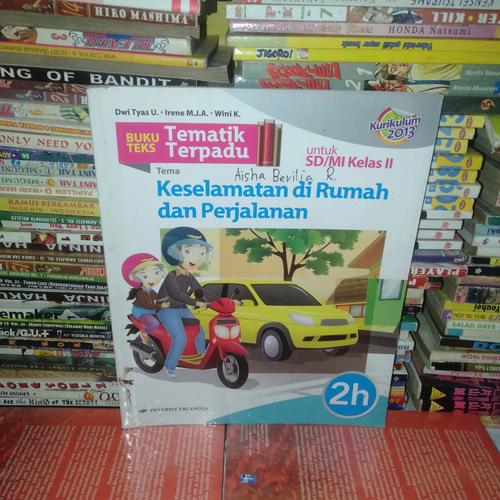Jual ORIGINAL BUKU TEKS TEMATIK TERPADU TEMA 2H UNTUK SD MI KELAS 2 ...