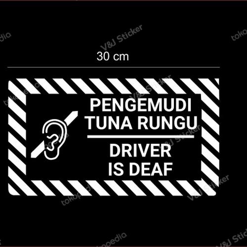 Jual Stiker Sign Driver Tuna Rungu ,Stiker Cutting - Jakarta Pusat - V ...
