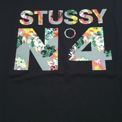 Jual Stussy No 4 Floral Tee (2ND ORI 
