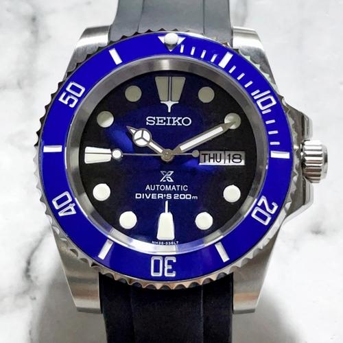 Jual CUSTOM BUILT MOD SEIKO SUBMARINER 