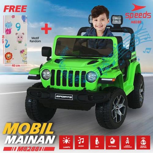 Jual Mobil Aki Mainan SPEEDS Jeep Anak 