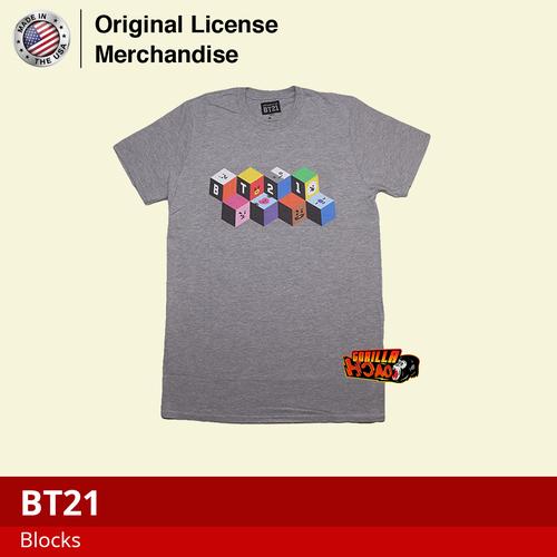 Jual Kaos Baju Tshirt Import BTS BT21 