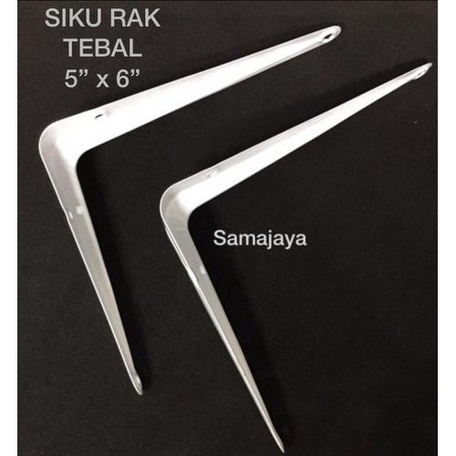 Siku Rak Square Jual Siku rak putih 5” x 6 “ atau 12 x 15 cm - Kota Tangerang - Beauty ...