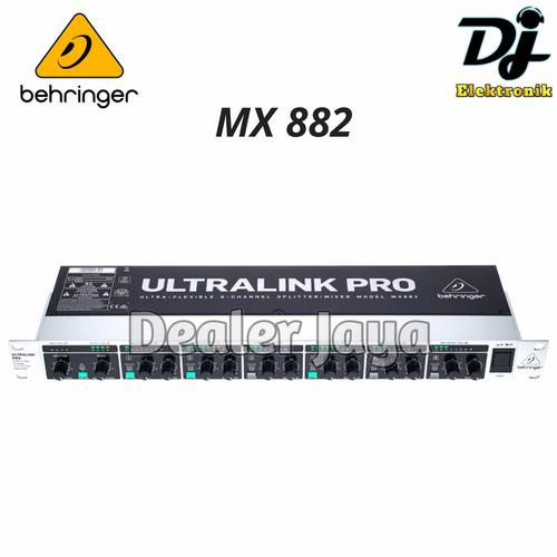 BEHRINGER MX882 SPLITTER / MIXER 電源ケーブル有