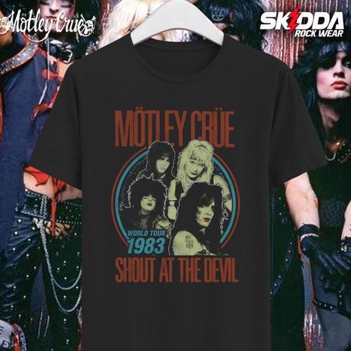 Jual T Shirt Kaos Band Rock MOTLEY CRUE 