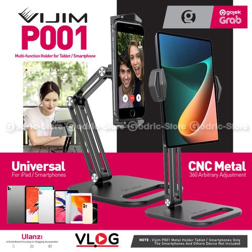 Gambar ULANZI VIJIM P001 Desk Stand Metal Ipad Tablet /Dudukan Holder HP Meja dari G-Rex Jakarta Barat Tokopedia