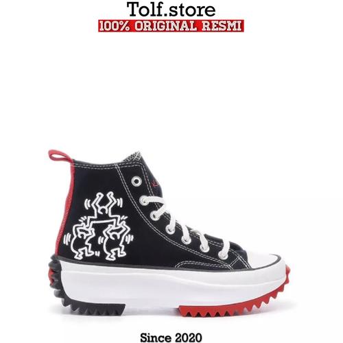 converse hike keith haring