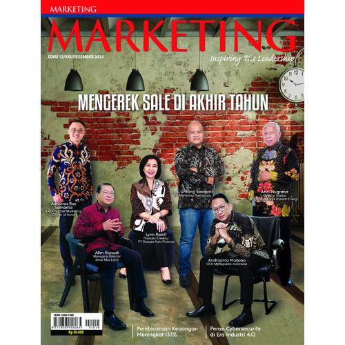 Gambar Majalah Marketing Edisi Desember 2021 dari Majalah MARKETING Jakarta Utara Tokopedia