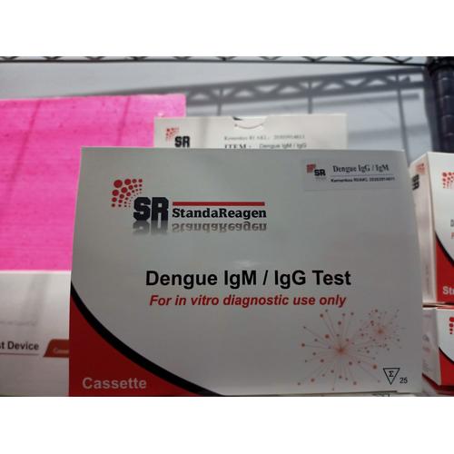 Jual Dengue IgG / IgM Cassette Merk SR │ Isi 25pcs/Box - Kota Tangerang ...