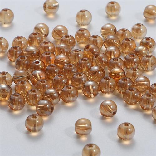 Jual Manik Kaca Matte Amber / Glass 