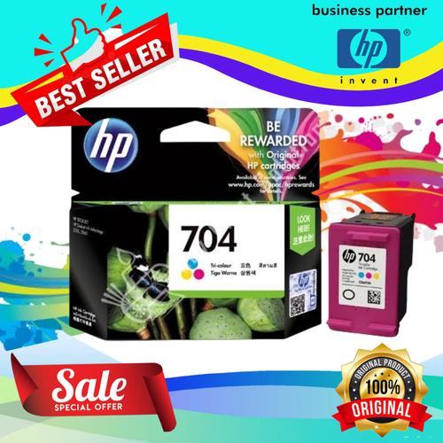 Jual Cartridge HP 704 Color Ink CN693AA 