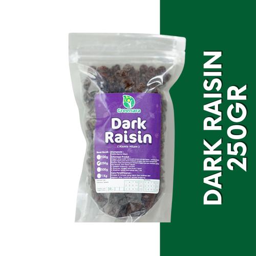 Gambar Dark Raisin Kismis hitam 250gr dari Greenara Jakarta Utara Tokopedia