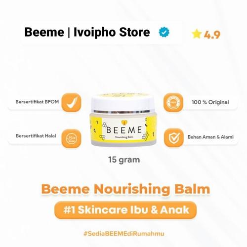 Gambar BEEME Pelembab Serbaguna (Healing & Nourishing Balm) FREE BUBBLE WRAP dari Ivoipho Store Kota Tangerang Tokopedia