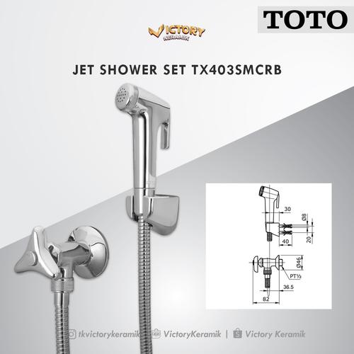 Jual JET SHOWER SET TOTO/TX 403 SMCRB/JET SHOWER TOILET Kab. Bandung
