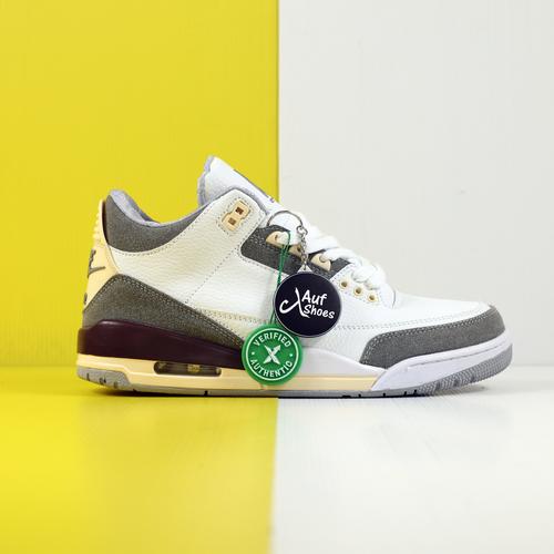 Jual Air Jordan 3 X A Ma Mainere-White/Medium Grey-Violet Ore-White - 41 -  Jakarta Barat - AUF SHOES | Tokopedia