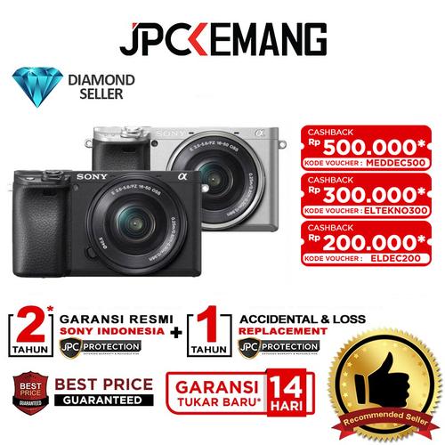 Gambar Sony Alpha A6400 kit 16-50mm GARANSI RESMI - Hitam dari JPCKemang Jakarta Selatan Tokopedia