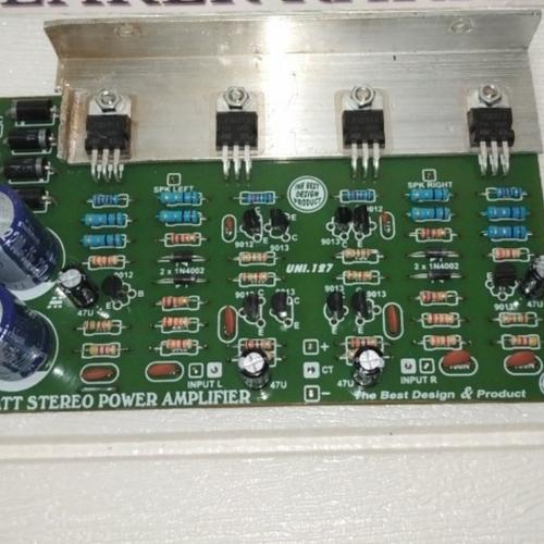 Jual kit power amplifier speaker stereo 