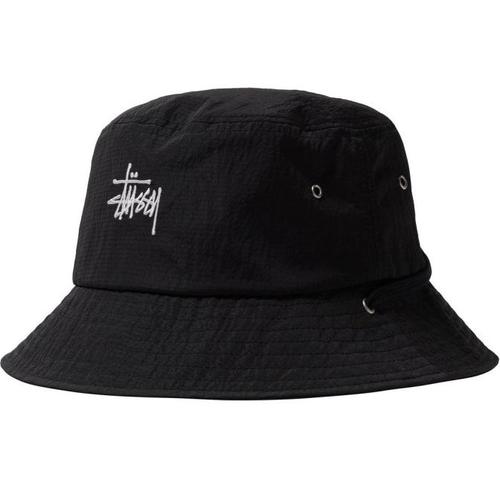Jual Topi Bucket Hat Stussy Metallic 