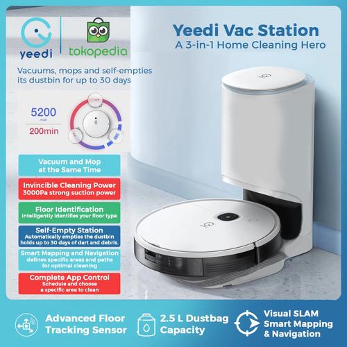 Promo Yeedi Vac Station Robot Vacuum 