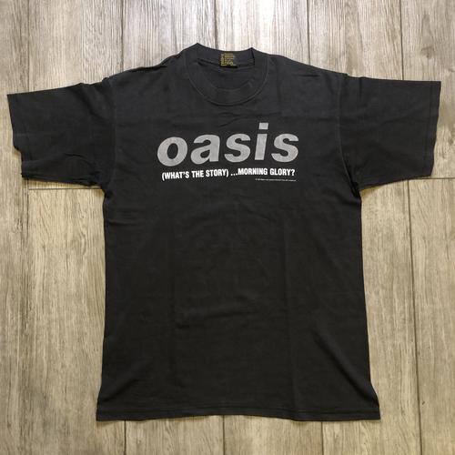 Oasis brockum kaos 90s vintage band 