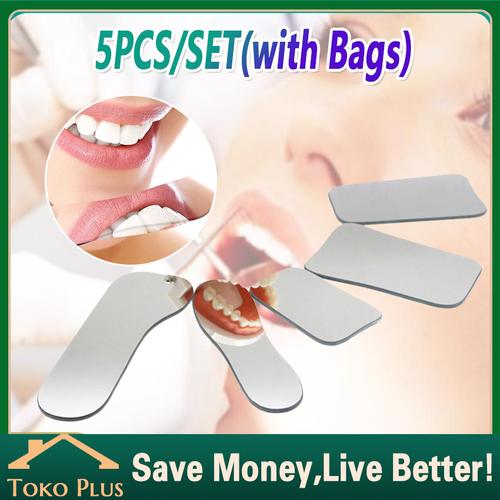 Miroir Dentaire Intra-oral à 2 Faces (rhodium) - Grand Modèle Occlusal-XL, Pour Orthodontie Et Photographie