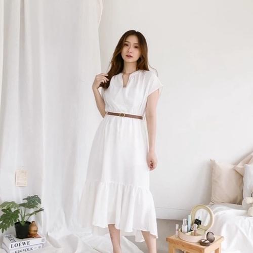 white dress belt premium 