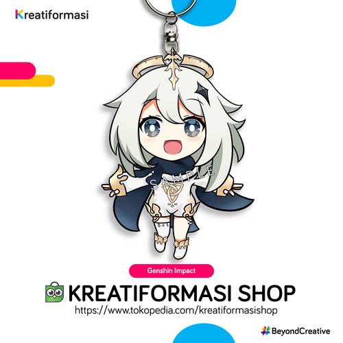 Paimon Keychain Jual Gantungan Kunci / Keychain Paimon - Genshin Impact - Kota Bekasi ...