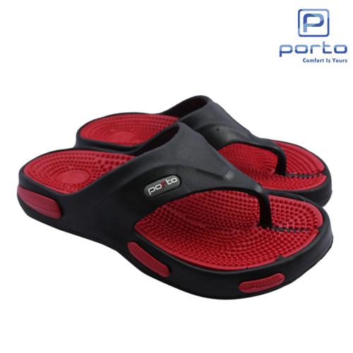 Gambar Sendal / Sandal Pria / Perempuan Eva 602M - Merah, 39 dari Porto Footwear Jakarta Utara Tokopedia