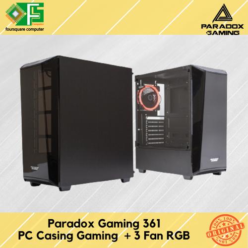 Jual Paradox Gaming 361 PC Casing Gaming | CPU Komputer Case - Kota ...