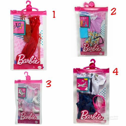 Promo Baju Boneka Barbie Career Fashion Pilot, Teacher, Violinis, Ice
