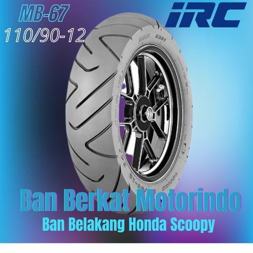 Jual Ban Motor Honda New Scoopy-Yamaha Freego/ IRC MB67 110/90 Ring12 ...