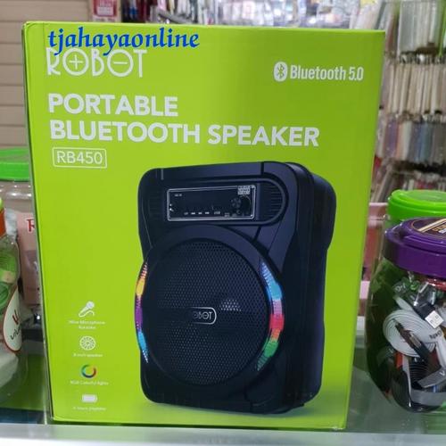 Jual Speaker RGB Robot RB450 Bluetooth 