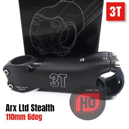 Promo ARX 3T LTD STEALTH Deg 110 Mm Stem Carbon Road Bike