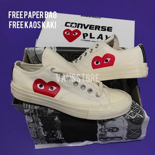 off white cdg converse