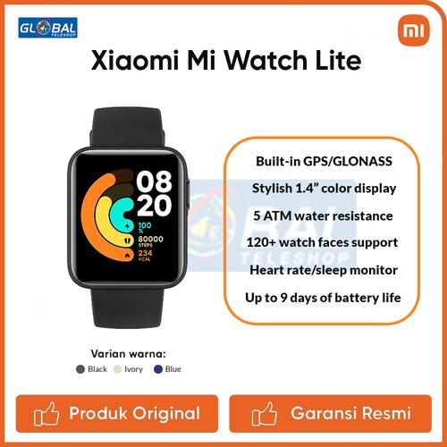 Jual Xiaomi Mi Watch Lite - Black - Jakarta Pusat - Global Teleshop |  Tokopedia