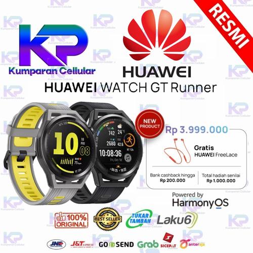 Jual HUAWEI WATCH GT RUNNER SMARTWATCH GARANSI RESMI - Grey - Jakarta Timur  - Kumparan Cellular | Tokopedia