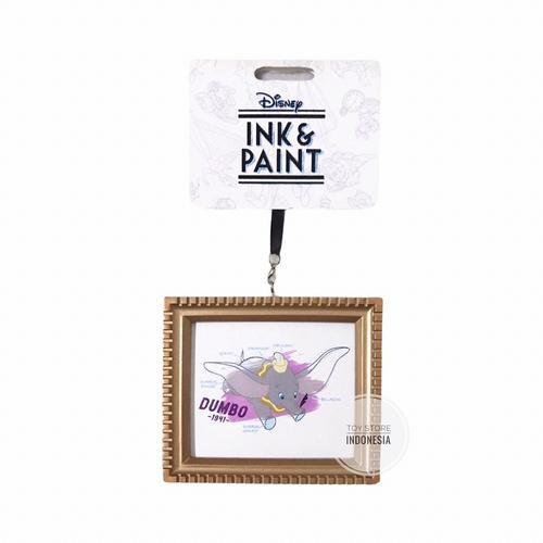 Jual ORIGINAL DISNEY DUMBO FRAMED CANVAS ORNAMENT INK AND PAINT ...