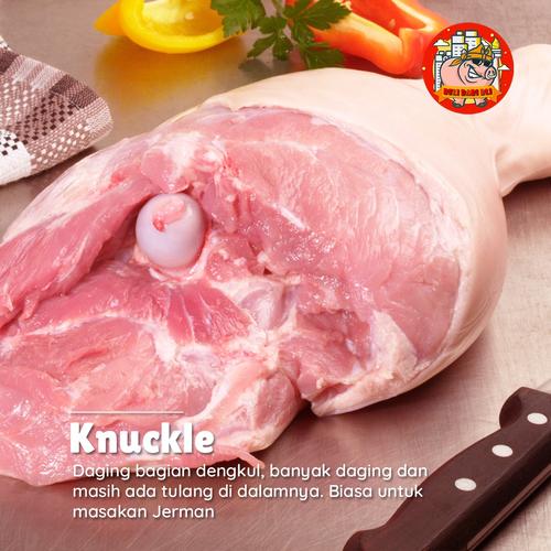 Jual PORK KNUCKLE BONEIN PAHA DENGKUL BABI ASLI BALI PREMIUM BANYAK DAGING Jakarta Utara