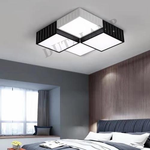 Jual Lampu plafon modern minimalis LED rectangular four cubes - Jakarta ...