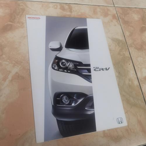 Jual brosur katalog mobil honda crv 2012 bekas Kota Surabaya